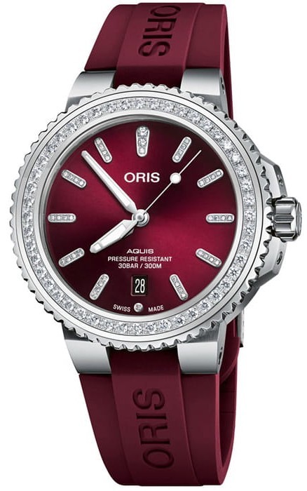 ORIS  Женские швейцарские часы, автоматический механизм, сталь, 41,5 мм